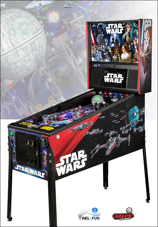 <strong>Star Wars modle pro</strong> by Stern Pinball
